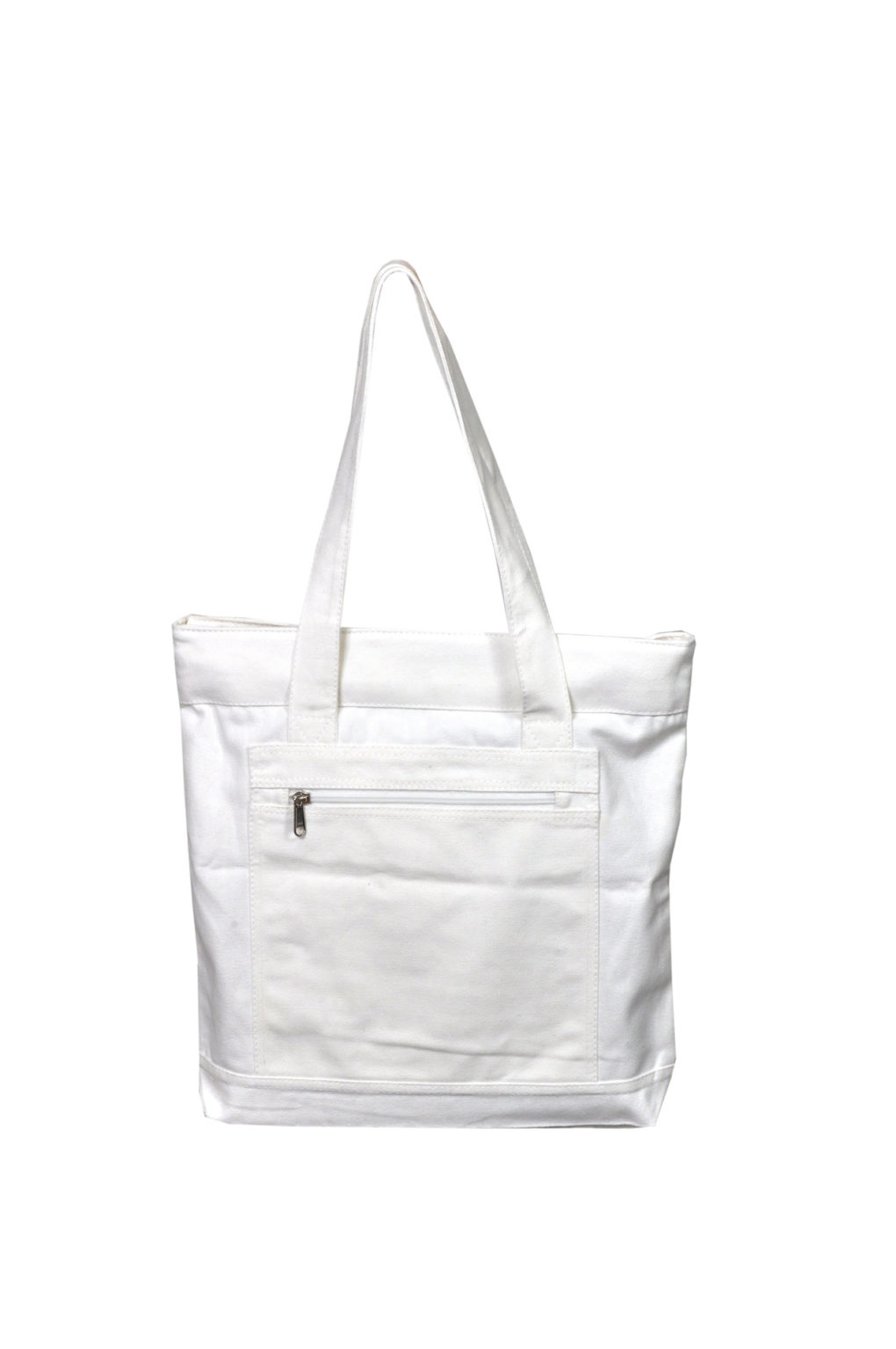Canvas Carry Bag With Side Pocket No Plastc Shop