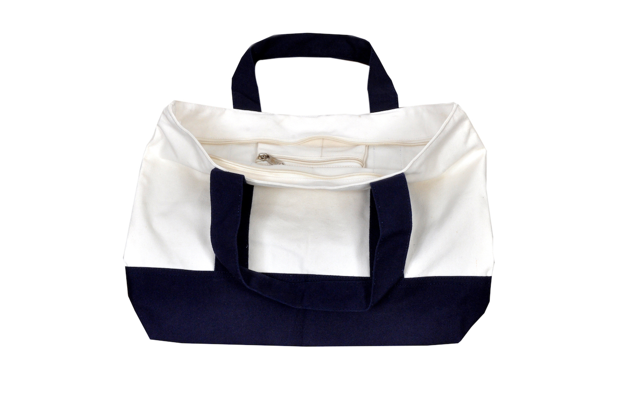 Tote Bag with Zip for Style and Fashion - No Plastic Shop