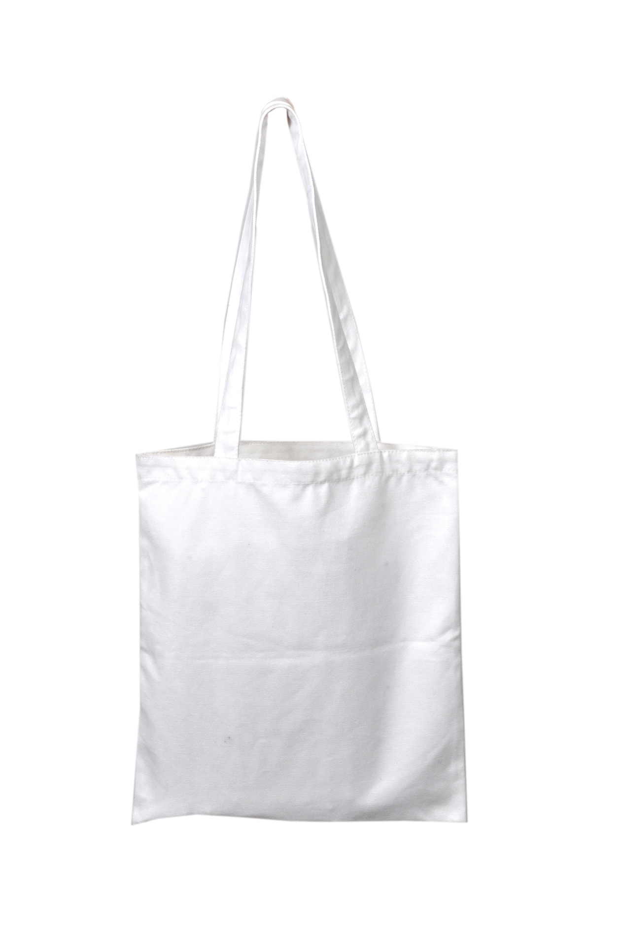 Plain Canvas Bag (5 Count) | Tote Bag with Long Handle 14 x 16