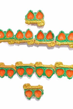 Clay Diyas for Diwali Set of 10