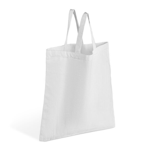 White Plain Canvas Bag