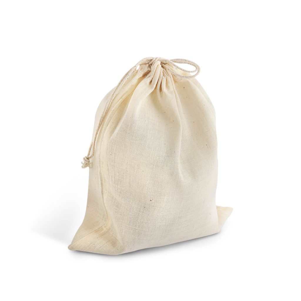 Small Cotton Potli Bags 4 x 4.5 Set of 100 - No Plastic Shop