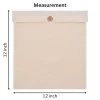 iPad Cover Cotton Flap Bags (5 Count) 12" x 12" 12 ipad cover size