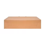 Kraft Paper Brown Bags (5 Count) 12"x9"x3" 9 Paper Bag Horizontal Bottom