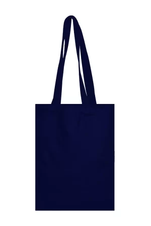 Blue Canvas Bag Long Handle