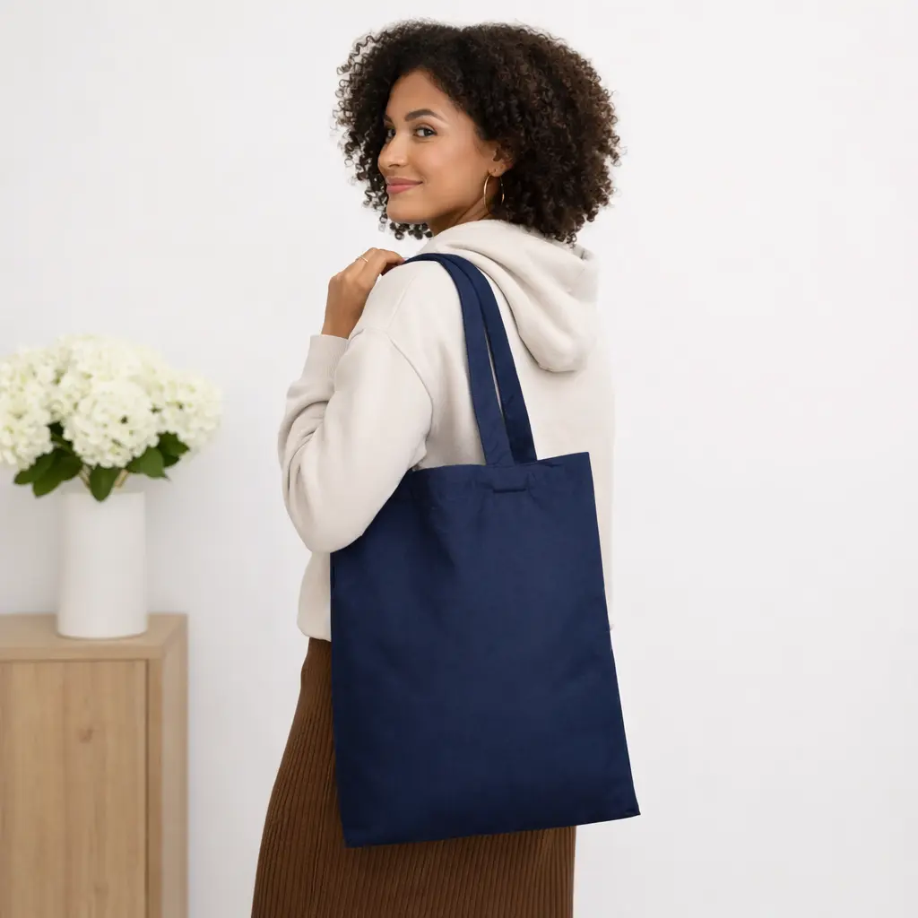 Canvas Blue Bag