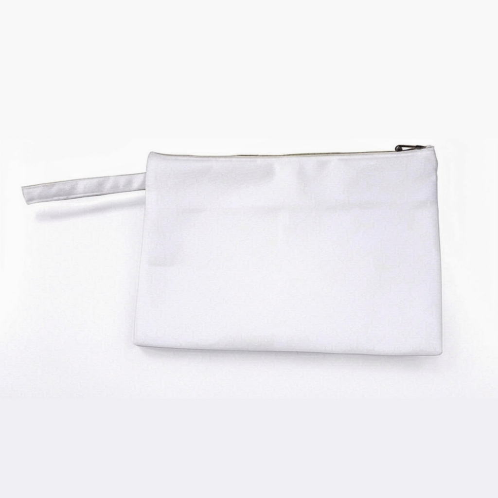 Canvas White Pouch
