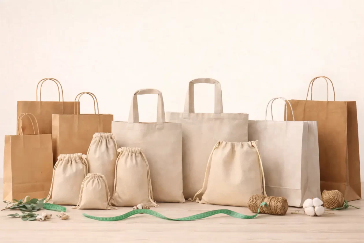 Bag Size Guide – Choose the Right Bag for Your Needs 1 Bag Sizes Guide – Cotton, Canvas & Paper Bags at No Plastic Shop