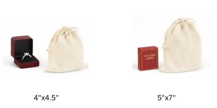 Bag Size Guide – Choose the Right Bag for Your Needs 4 Drawstring Small use cases