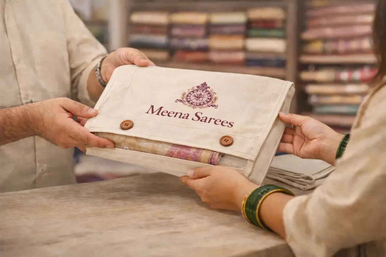 Saree Bag Use Case No Plastic Shop