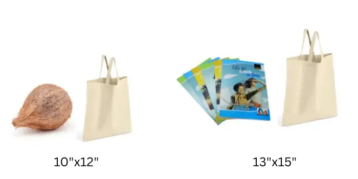 Bag Size Guide – Choose the Right Bag for Your Needs 8 Tote Bags small size uses case