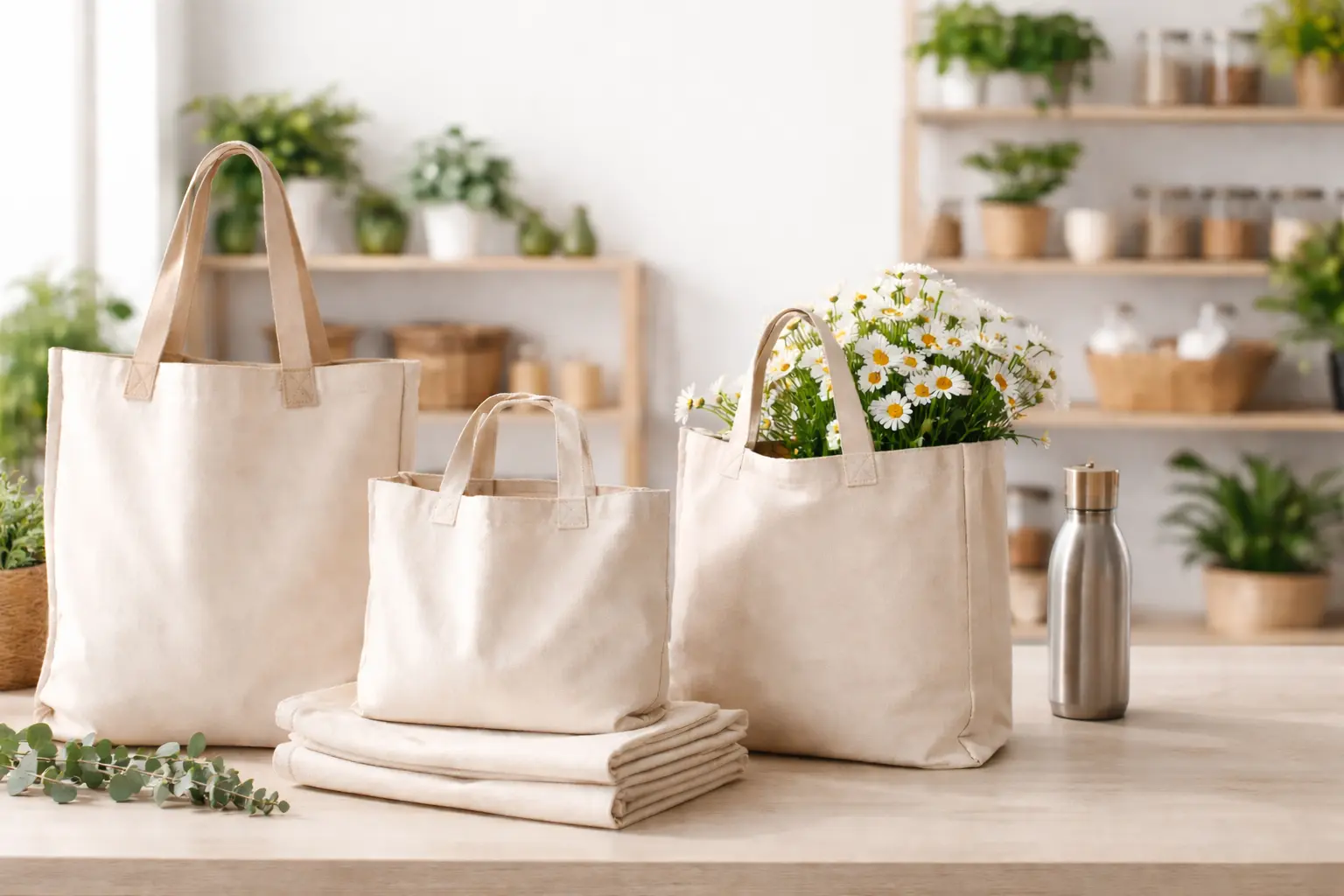Cotton Tote Bags Collection