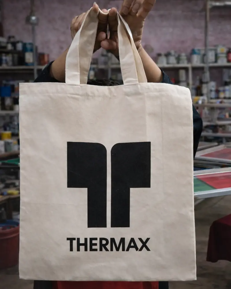 Screen printing cotton bags